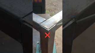 welding techniques for joining iron in making table and chair frames [upl. by Bertila]