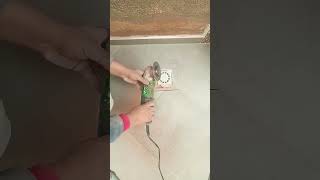 Bathroom Tile installation video tiles tilelevelingsystem homeconstructionvideos [upl. by Ora]