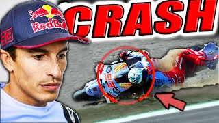 TRAGEDIA para Marc MARQUEZ y BAGNAIA en Silverstone MOTOGP 😭😳 [upl. by Olotrab]