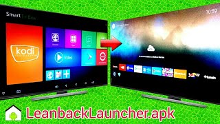 Leanback Launcher  Android TV Box  Amlogic [upl. by Emsoc735]