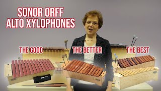 Choosing the Right Sonor Orff Alto Xylophone for your Classroom Budget [upl. by Anaytat]