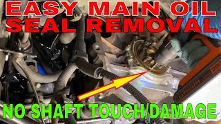 How to Remove Oil Seals without Damage or Puller Tool [upl. by Tuppeny97]