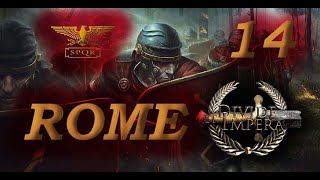 Rome 2 TOTAL WAR DEI Divide Et Impera  Rome 14  Enemies on ALL FRONTS [upl. by Rebak]