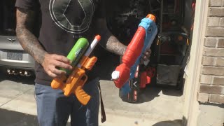 Backyard water gun fight in Ontario ends with assault charge [upl. by Eseuqcaj]