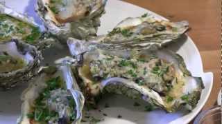 Grilled Oysters on the Half Shell [upl. by Naraa]