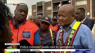 Germiston Raid policy Minister Senzo McCune leads special task force [upl. by Helban698]