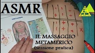 ASMR  Massaggio Metamerico teoria e sessione pratica con cristalli e pietre sacre di Triora [upl. by Octavia819]