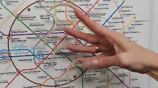 ASMR Nails Vera in the Moscow metro during the virus pandemic [upl. by Dez]