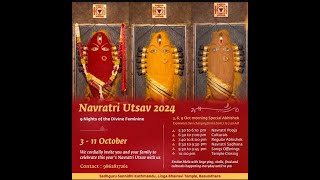 Navratri 2024 Live from Linga Bhairavi Temple Nepal [upl. by Julietta]