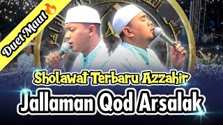 Sholawat Terbaru  Jallaman Qod Arsalak  Versi Majelis Azzahir  Full Lirik [upl. by Readus112]