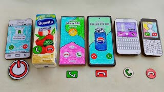 SAMSUNG S2 BUAVITA phone SAMSUNG S23 PEPSI BLACKBERRY NOKIA incoming call with box juice lychee [upl. by Neelhsa]