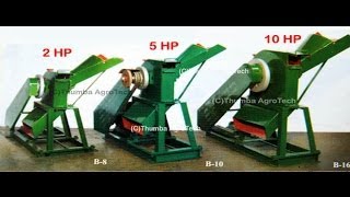 Chaff Cutter cum Pulvurizer 2 in 1 Machines Thumba Agro Technologies Palani [upl. by Nilre519]