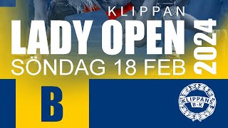 Lady Open Klippan 2024 sön 18 feb mat B [upl. by Ettezyl860]