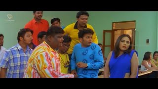 Bullet Prakash and Sharan Super Comedy Scenes  Siddu Kannada Movie [upl. by Ylus]