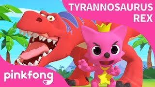 Deutsch Tyrannosaurus Rex Tanz mit Pinkfong  Dinosaurier  Lied PinkfongDeutsch [upl. by Massarelli]