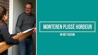 Monteren plissé hordeur in het kozijn [upl. by Bergmann714]