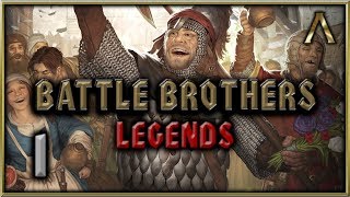 Battle Brothers Legends Mod Gameplay Pt1  Founding The Gilded Legion [upl. by Shir]