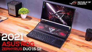 2021 ROG Zephyrus Duo 15 SE Review  Everything you need to know [upl. by Olympia]