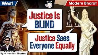 Why Supreme Court unveiled a new statue of quotLady Justicequot  Whats New  Explained  StudyIQ [upl. by Boy]