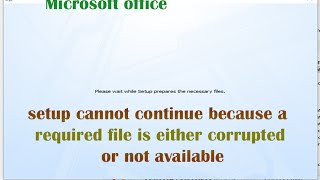 Microsoft office 2007 failed to uninstall from control panel Fixed [upl. by Lahtnero]