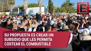 Transportistas toman un almacén de Pemex en Morelos [upl. by Kho]