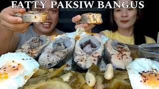 PAKSIW NA BANGUS BELLY x FRIED GARLIC RICE MUKBANG  MUKBANG PHILIPPINES  PINOY ALMUSAL [upl. by Oinotnas]