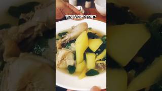 Tinolang Manok  tinolangmanok chickenrecipe foodshorts shortvideo lutongbahay jeffsimun [upl. by Barrett]