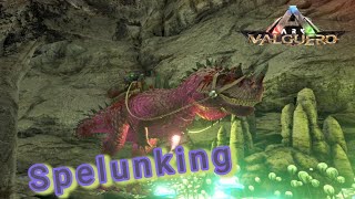 Going Spelunking In artifact cave Valguero EP6 Ark Survival Evolved [upl. by Htebazileyram362]