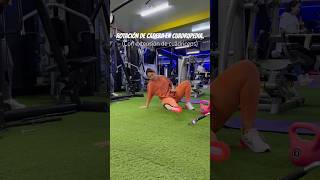 Rotación de cadera en cuadrupedia con extensión de cuádriceps🔥 fullbodyworkout franlizfit gym [upl. by Nobile421]