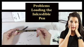 Problems with loading the inkredible pen [upl. by Eiboj]