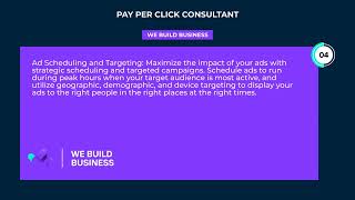 Pay Per Click Consultant  PPC  We Build Business [upl. by Caesar]