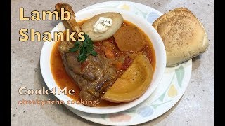 Lamb Shanks Tefal Cook4Me video recipe cheekyricho cooking ep1218 [upl. by Dira]