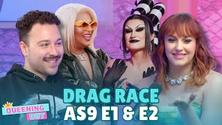 Drag Race All Stars 9 Episode 1 and 2 Recap  Queening Out w Laganja Estranja and Joseph Shepherd [upl. by Rivalee]