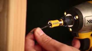 DeWalt Maxfit screwdriver bits and 10X magnetic Screw Lock system [upl. by Nyletac545]