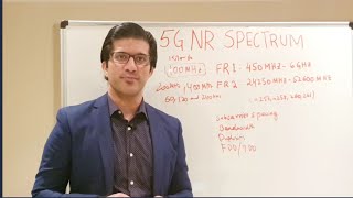 5G Training Lecture 2  5G NR Spectrum and Operating bands FR1 FR2 and Millimetre wave spectrum [upl. by Joacima]