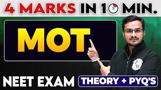 MOT  4 Marks in 10 Minutes For NEET Exam [upl. by Ahsinotna]