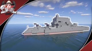 Minecraft Bath Tub Builds Modern Warfare USS Zumwalt  ZumwaltClass Destroyer Tutorial 15 Scale [upl. by Aileno]