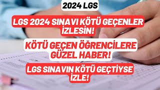 LGS 2024 sınavı kötü geçenler izlesin GÜZEL haberler❗Hiç bir şey bitmedi [upl. by Columbus]