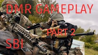 AGAIN THE DMR  Airsoft Gameplay  SBI  M110 [upl. by Olivier213]