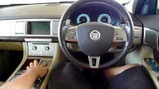 Jaguar XF  Dashboard Startup [upl. by Aleicarg651]