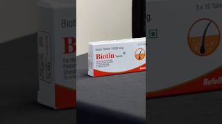 Refollium biotin tablets review  biotin tablets side effects  biotin tablet ke fayde refollium [upl. by Dott166]