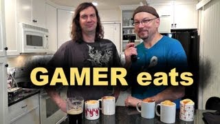 Chili amp Cornbread in a Cup  GAMER Eats [upl. by Lennod310]