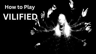 How to Play Vilified  Jerry Cantrell  Guitar Lesson [upl. by Ail74]