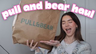 Pull and Bear try on haul 2024 🧸💞 [upl. by Koeninger584]