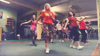 Hips Dont Lie  Shakira  ZUMBA Fitness Choreography [upl. by Orlantha]