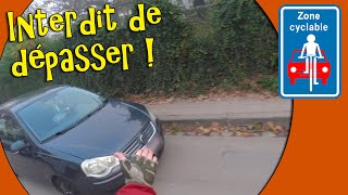 Le respect du code dans les zones cyclable à Namur ce nest pas encore pour tout de suite [upl. by Elvah155]