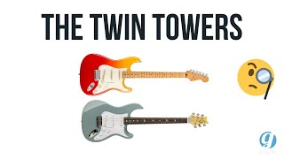 PRS SE Silver Sky VS Fender Player Strat TONE Compare NO Talking [upl. by Calvin]