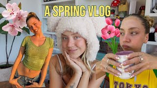 a spring vlog ❁ gardening shopping etc [upl. by Gnilrets]