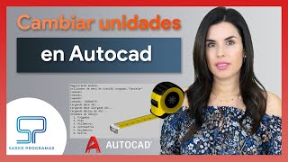 Cómo CAMBIAR UNIDADES en AUTOCAD correctamente ✅ Metros Milímetros Pulgadas [upl. by Charmaine]