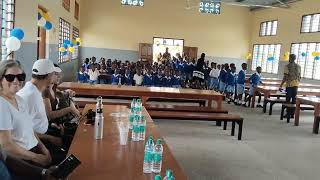 Consolata School students Kilifi dancing a traditional song [upl. by Einaffets573]